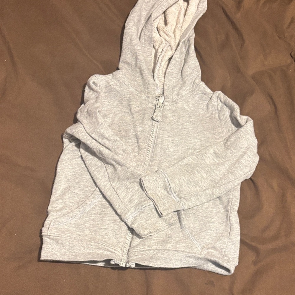 Carter's Gray Kids Hoodie